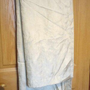 84 in 4 panels Sears curtains Cream color